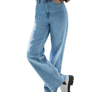 Women’s Straight Leg Jeans Casual High Waisted Vintage Pants